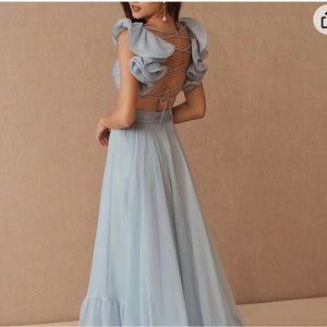 Chiffon Ruffle Prom Dress (Size 8) *Never Been Wo… - image 1